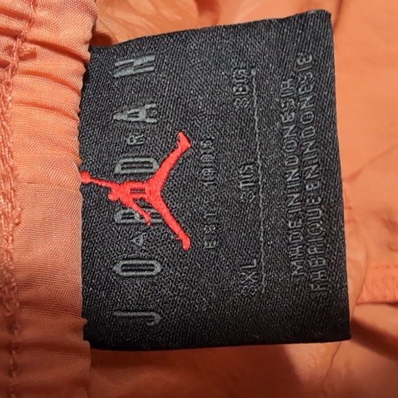 Nike Air Jordan 23 Engineered Woven Pants Rust Oxide Size 3XL Warm Up Nylon - Picture 5 of 15